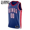 Dres Sacramento Kings Prilagođeni Nike 2024-25 City Edition Plava Swingman - Dječji